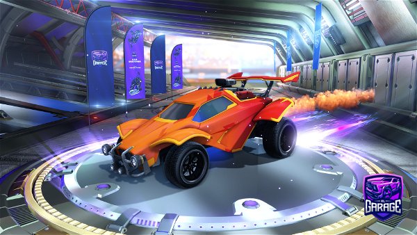 A Rocket League car design from SarBoutMyDunks