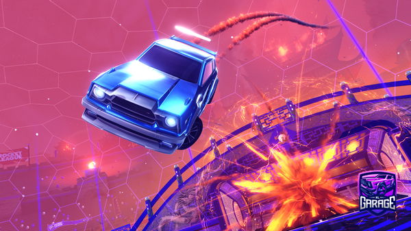 A Rocket League car design from Vocchauve