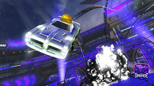 A Rocket League car design from kamees