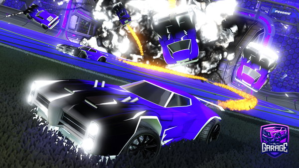 A Rocket League car design from tvkzo