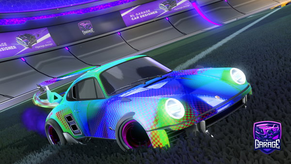 A Rocket League car design from AFKartell1208