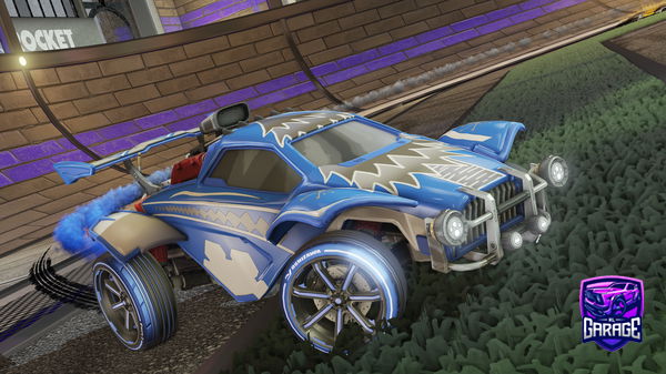 A Rocket League car design from Noloxsrl