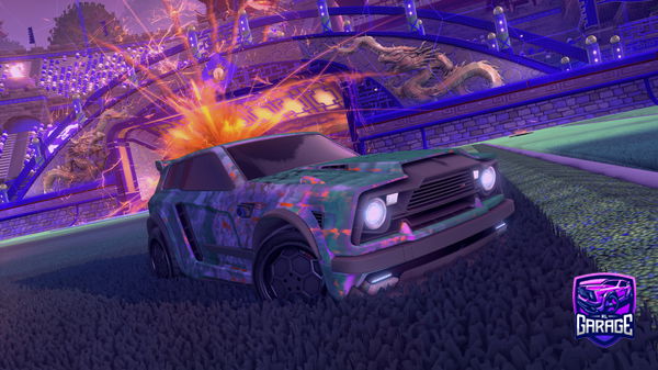 A Rocket League car design from herkkuserkku123
