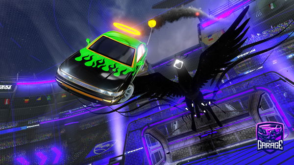 A Rocket League car design from Kurao