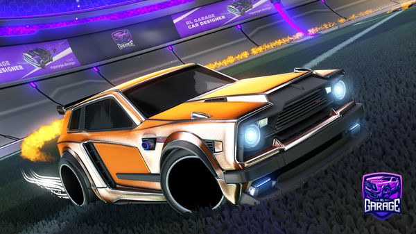 A Rocket League car design from MrEndrmn