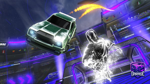 A Rocket League car design from yuganyogurt
