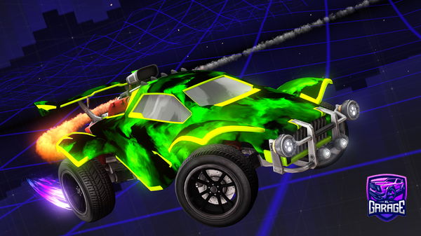 A Rocket League car design from CharlieBoyRl