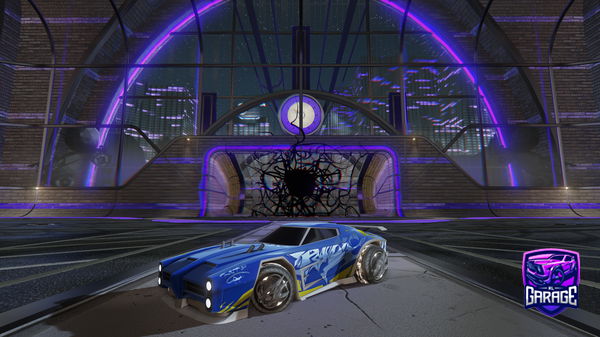 A Rocket League car design from Sqlarr