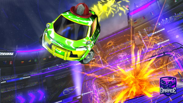 A Rocket League car design from sandrsis