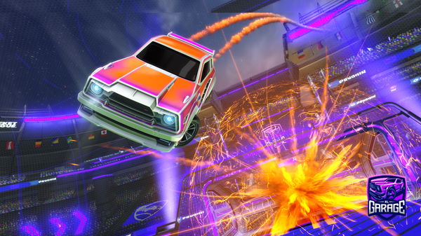 A Rocket League car design from hsf888