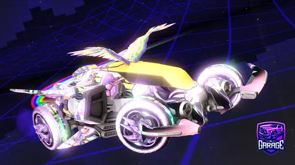 A Rocket League car design from TopBinner