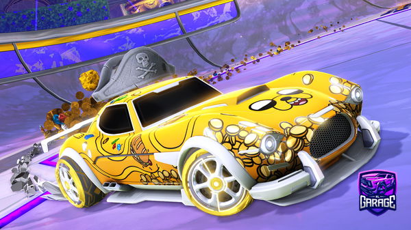 A Rocket League car design from VTX_Jonaxy