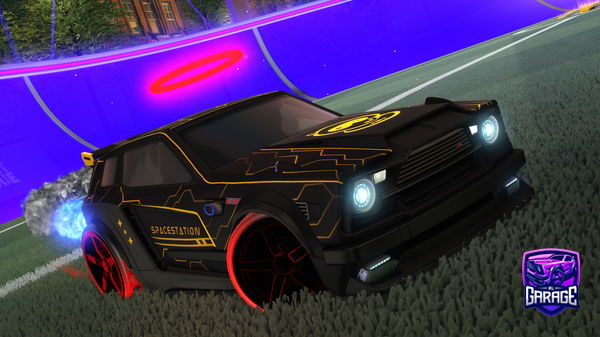 A Rocket League car design from firey727ercru