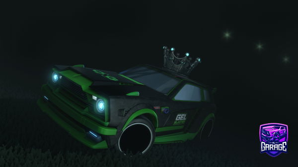 A Rocket League car design from xrqdd