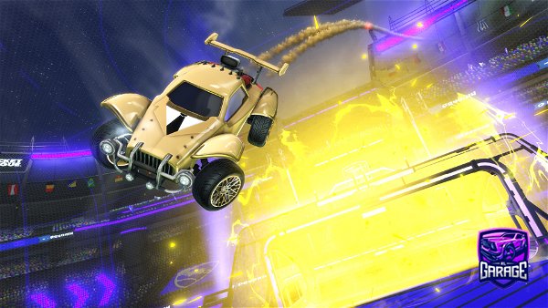A Rocket League car design from 9excc