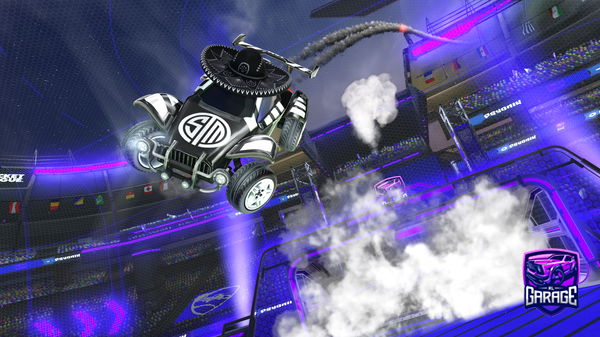 A Rocket League car design from hickle6418