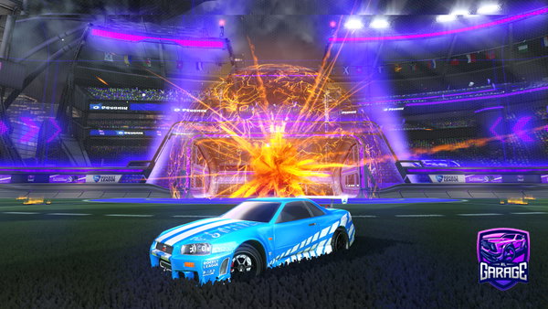 A Rocket League car design from gigi_2008