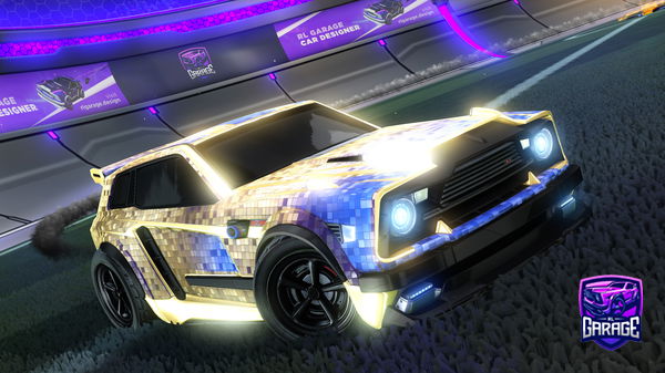 A Rocket League car design from EdgeBurstEnthusiast