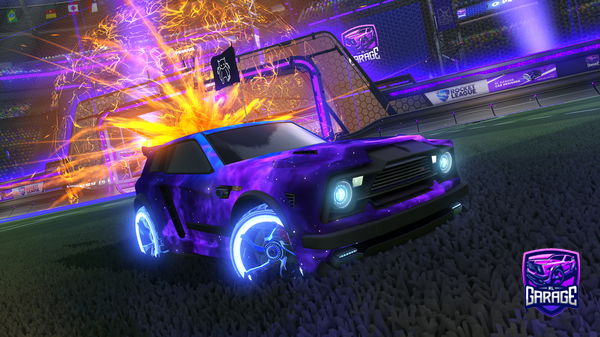 A Rocket League car design from mikey5469