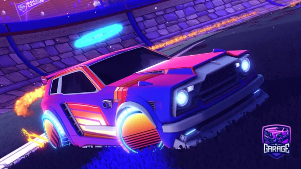 A Rocket League car design from CrspyChkn