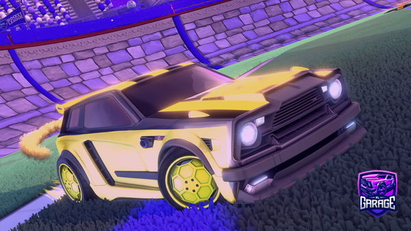 A Rocket League car design from m3ss1g04t