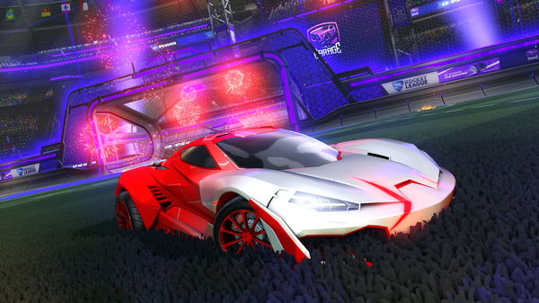 A Rocket League car design from Dman1010