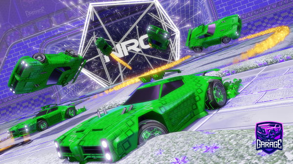 A Rocket League car design from rannnnfasrrrw