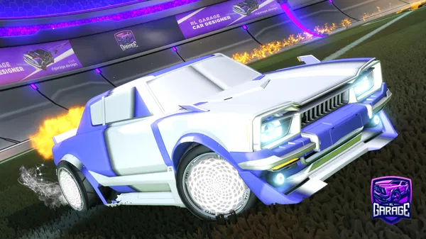 A Rocket League car design from BlueBeII