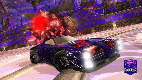 A Rocket League car design from wlxdsz