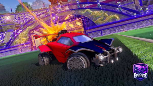 A Rocket League car design from dxshRL