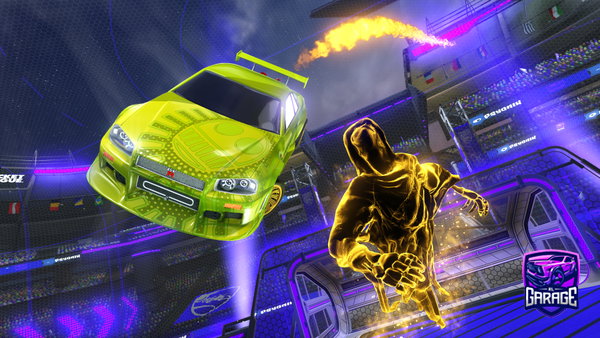 A Rocket League car design from xd_fishy619