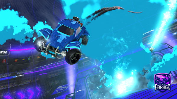 A Rocket League car design from ZNX_mist19