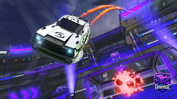 A Rocket League car design from sheluvvsnj