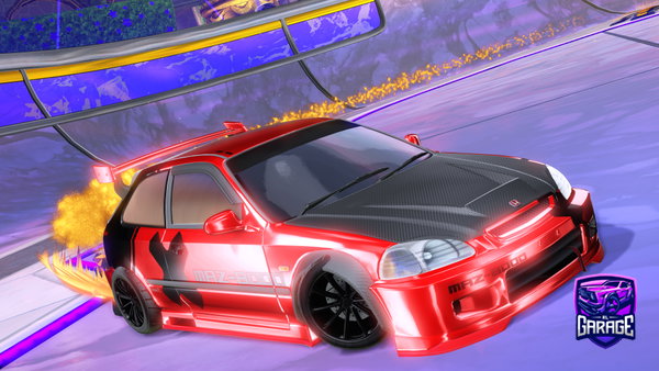 A Rocket League car design from iAmCasher