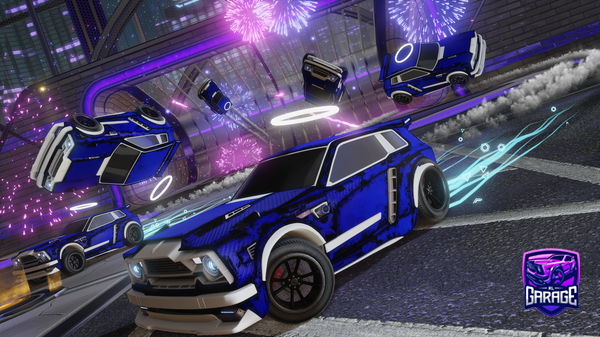 A Rocket League car design from Fischerrs-Fritz