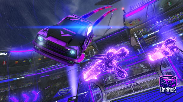 A Rocket League car design from Grxzzyttv