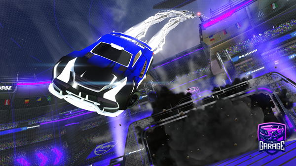A Rocket League car design from evaporcorvo