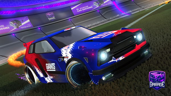 A Rocket League car design from Agentclipzz