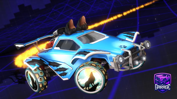 A Rocket League car design from BurtQWERT