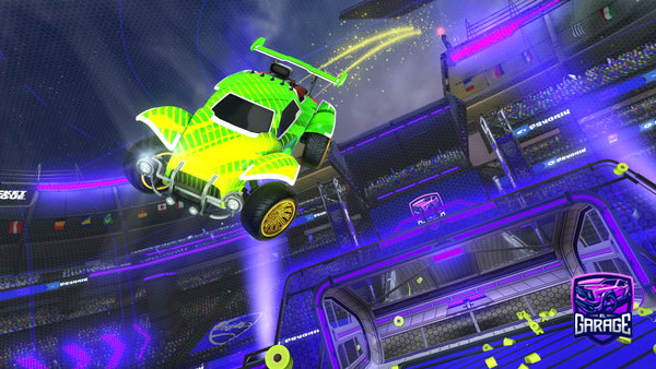 A Rocket League car design from Banaan122