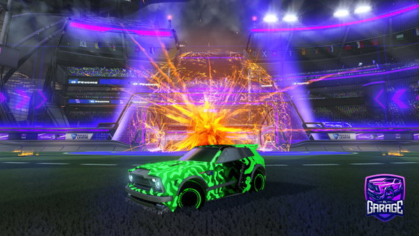 A Rocket League car design from Lalitho