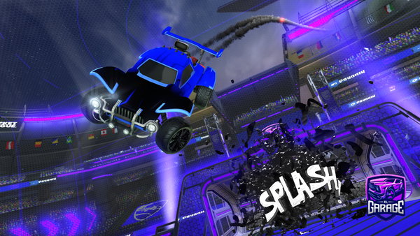 A Rocket League car design from GOATSLAYER72310