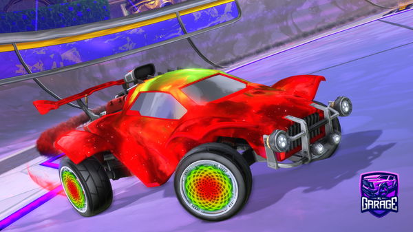 A Rocket League car design from Lucaszz