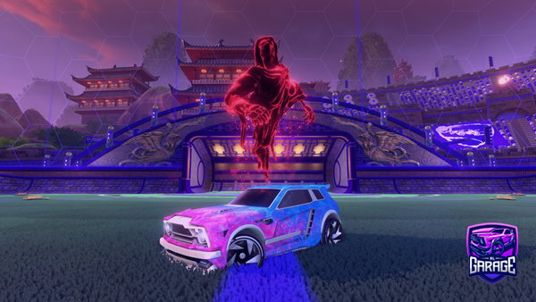 A Rocket League car design from DR3VM1