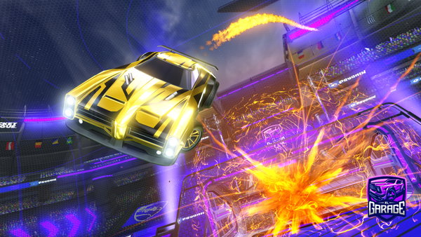 A Rocket League car design from Apr12