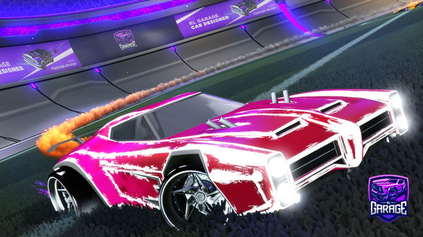 A Rocket League car design from GGSTEPBRO