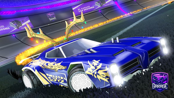 A Rocket League car design from Dadogie