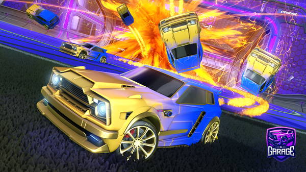 A Rocket League car design from PMac2806