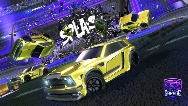 A Rocket League car design from JKZ4D