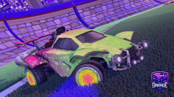 A Rocket League car design from vSpxticzz